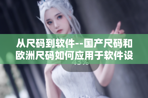 從尺碼到軟件--國產尺碼和歐洲尺碼如何應用于軟件設計